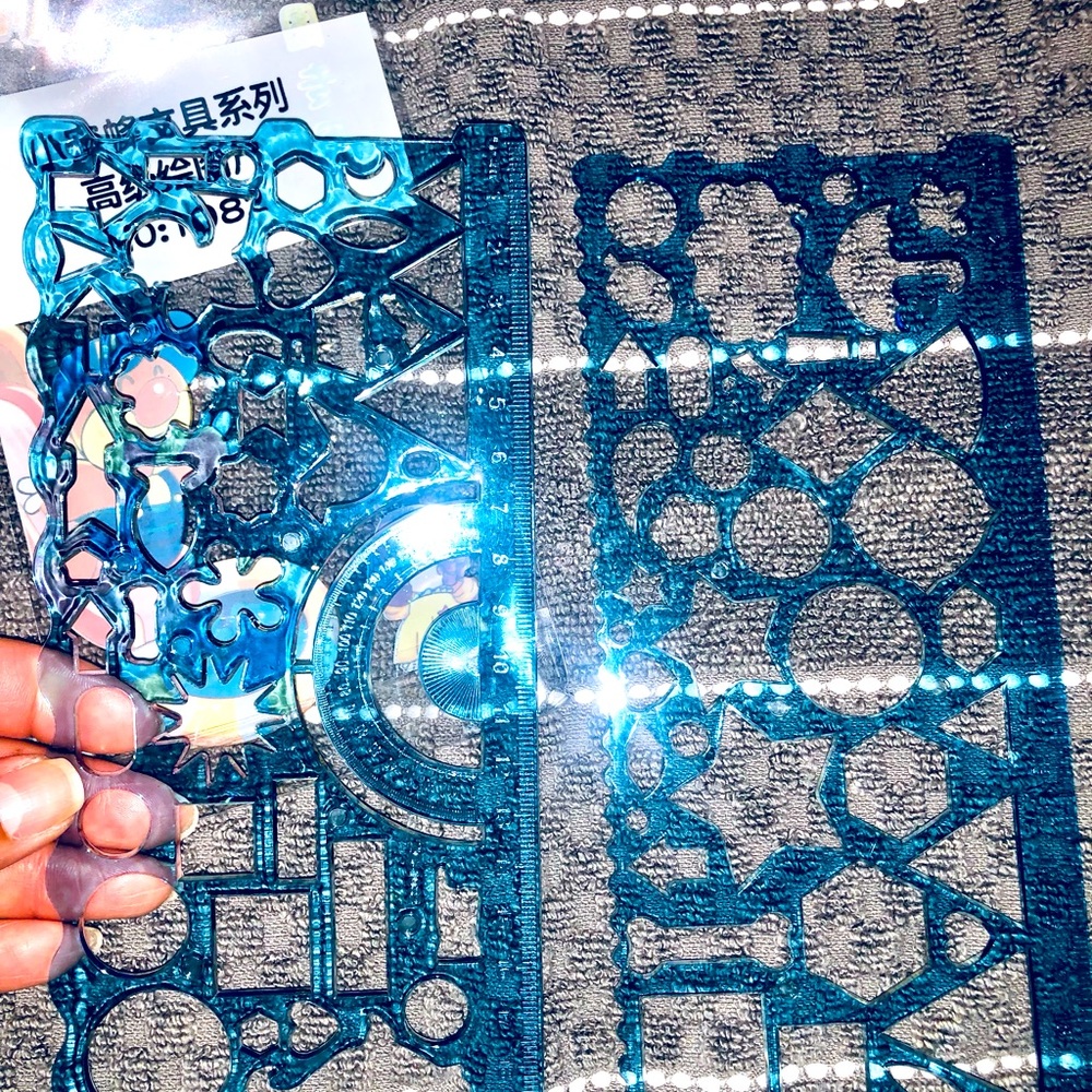 ๐ STATIONERY DESIGN STENCILS ๐ - Picture 3 of 3